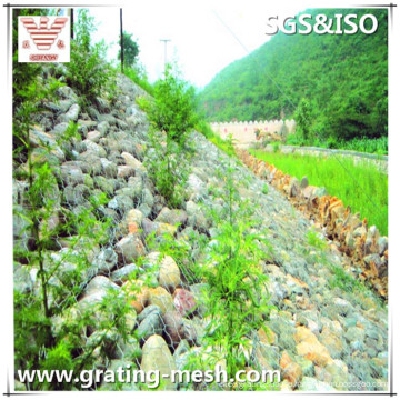 Galvanized Gabion Box/ Woven Gabion for Slope Revetment